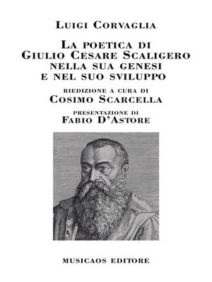 cover image of La poetica di Giulio Cesare Scaligero nella sua genesi e nel suo sviluppo